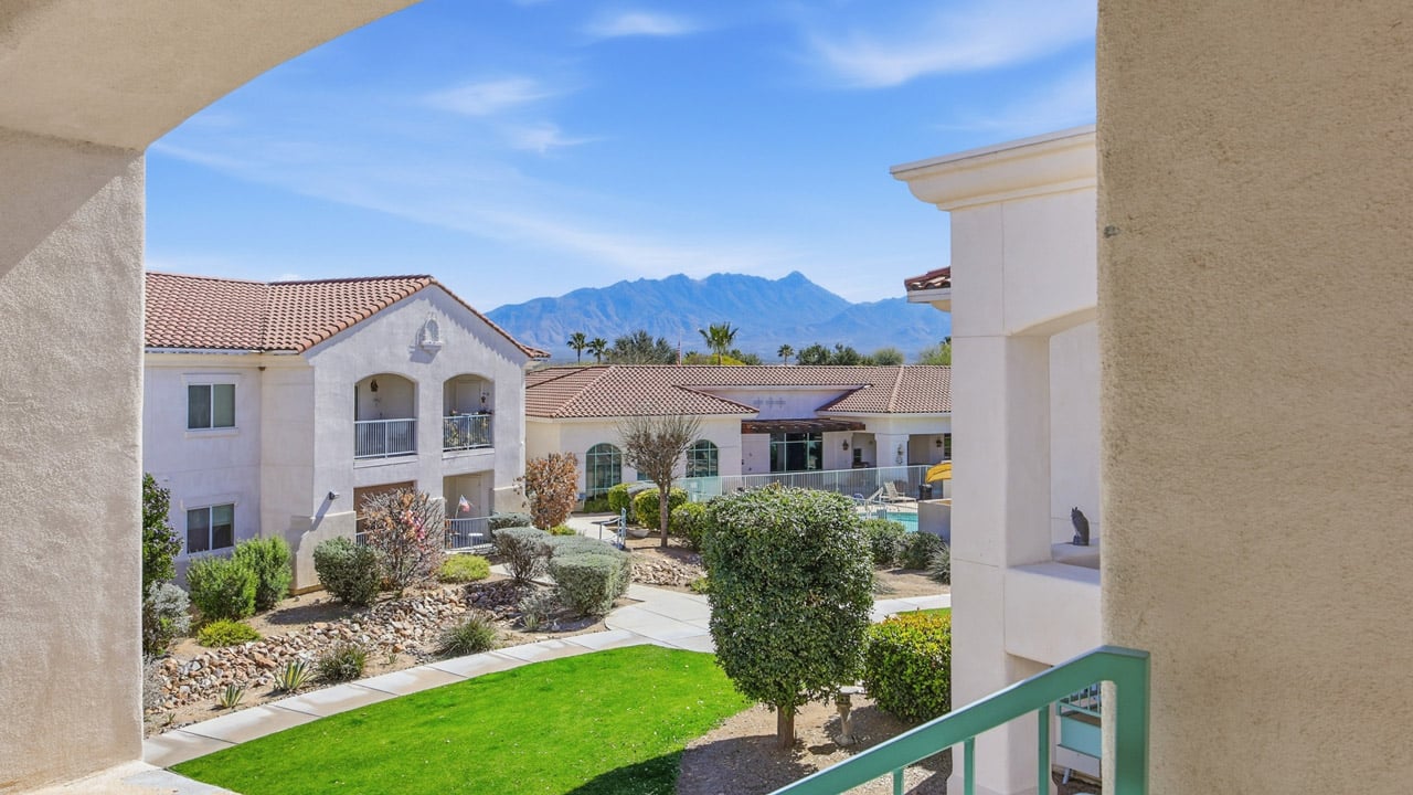 Exterior view of The Peaks at Santa Rita Gracious Retirement Living