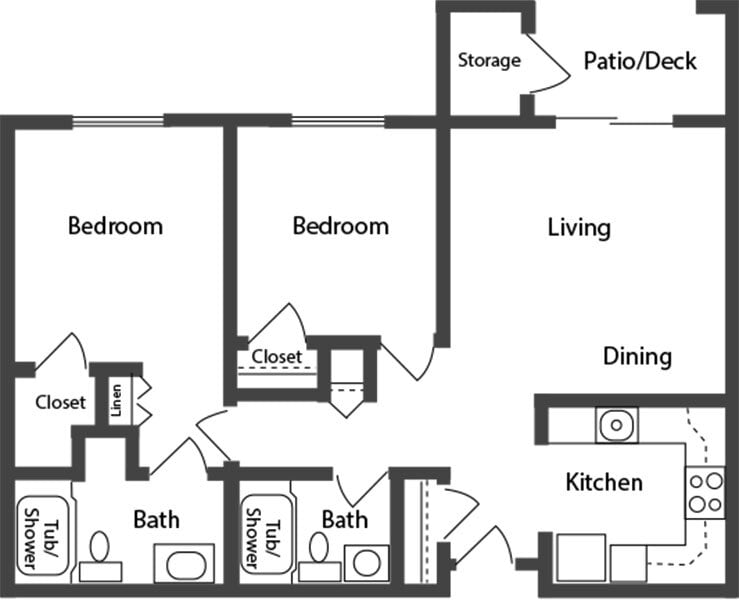 Santa Rita floor plan layout